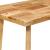 Masă de dining natural 100 x 55 x 75 cm Lemn de mango solid GartenMobel Dekor