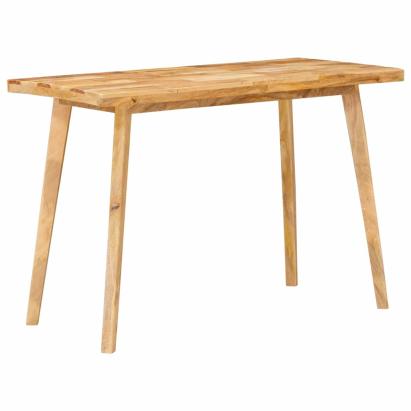 Masă de dining natural 100 x 55 x 75 cm Lemn de mango solid GartenMobel Dekor
