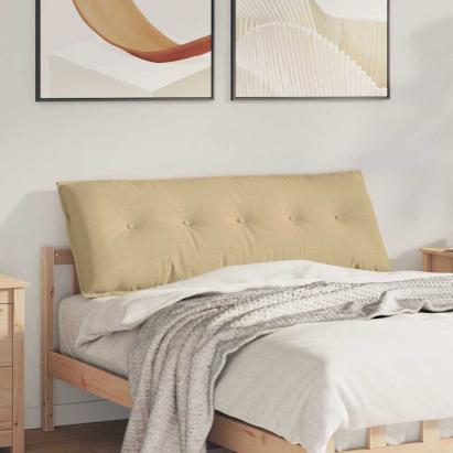 Perna pentru spate Gri Verde 140 x 50 cm Țesătură din corduroy GartenMobel Dekor