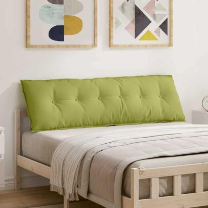 Perna pentru spate Verde deschis 160 x 19 x 50 cm țesătură GartenMobel Dekor