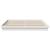 Cadru de pat Alb 200 x 200 cm Lemn de pin masiv GartenMobel Dekor