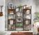 VASAGLE Biblioteca cu 14 rafturi din lemn, cadru metalic, 24x158x166cm, stil industrial, maro rustic si negru Household NewTrend