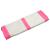 Saltea gimnastică gonflabilă cu pompă roz 800x100x15 cm PVC GartenMobel Dekor
