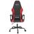 Scaun de gaming de masaj, negru și roșu, piele ecologică GartenMobel Dekor