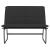 Bancă, negru, 100x75x76 cm, piele ecologică GartenMobel Dekor