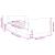 Cadru de pat pentru copii cu spătar Violet 90 x 190 cm Catifea GartenMobel Dekor