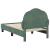 Cadru de pat pentru copii cu spătar Verde Mării 70 x 140 cm GartenMobel Dekor
