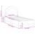 Cadru de pat pentru copii cu spătar Violet 70 x 140 cm Catifea GartenMobel Dekor