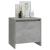 Noptiere, 2 buc., gri beton, 45x34x44,5 cm, PAL GartenMobel Dekor