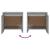 Noptiere, 2 buc., gri beton, 45x34x44,5 cm, PAL GartenMobel Dekor