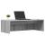Birou montat pe perete Pe perete Gri Sonoma 100 x 45 x 30 cm GartenMobel Dekor