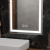 Oglinda LED Rectangulara, 50x70cm, RADIANTE Touch, Sistem Dezaburire, Dimabila ModernLight Concept