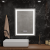 Oglinda LED Rectangulara, 50x70cm, RADIANTE Touch, Sistem Dezaburire, Dimabila ModernLight Concept