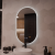 Oglinda LED Ovala 60x80cm Llexort, Touch, Sistem Dezaburire, Dimabila ModernLight Concept