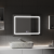 Oglinda LED Rectangulara, 80x60cm, KOVEN Touch, Sistem Dezaburire,Dimabila ModernLight Concept