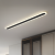 Aplica LED de Exterior SUHA, Lungime 50cm, 6W, IP65, Metal, Liniar, Negru ModernLight Concept