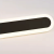 Aplica LED de Exterior SUHA, Lungime 70cm, 10W, IP65, Metal, Liniar, Negru ModernLight Concept