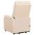 Fotoliu cu ridicare, crem, material textil GartenMobel Dekor