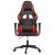 Scaun de gaming de masaj, negru și roșu, piele ecologică GartenMobel Dekor
