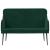 Bancă, verde închis, 110x76x80 cm, catifea GartenMobel Dekor