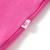 Tricou de copii, mâneci tip șapcă, roz închis, 128 GartenMobel Dekor