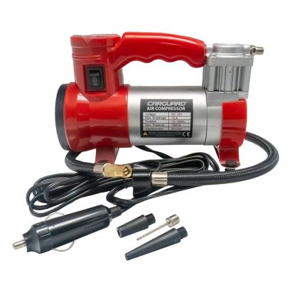 Compresor auto 12V Carguard – 30 L/min – 150 PSI – carcasă metal + LED frontal Best CarHome