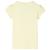 Tricou pentru copii, galben pal, 128 GartenMobel Dekor
