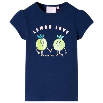 Tricou pentru copii, bleumarin, 92 GartenMobel Dekor