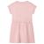 Rochie pentru copii cu șnur în talie, roz deschis, 116 GartenMobel Dekor