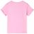 Tricou pentru copii cu mâneci scurte, roz aprins 128 GartenMobel Dekor