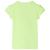 Tricou pentru copii, galben neon, 104 GartenMobel Dekor
