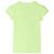 Tricou pentru copii, galben neon, 140 GartenMobel Dekor