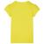 Tricou pentru copii, galben aprins, 128 GartenMobel Dekor