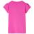Tricou de copii, mâneci tip șapcă, roz închis, 92 GartenMobel Dekor