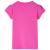Tricou de copii, mâneci tip șapcă, roz închis, 116 GartenMobel Dekor