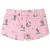 Pantaloni scurți pentru copii cu șnur roz deschis 140 GartenMobel Dekor