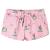 Pantaloni scurți pentru copii cu șnur roz deschis 140 GartenMobel Dekor