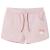 Pantaloni scurți pentru copii cu șnur, roz deschis combinat, 140 GartenMobel Dekor