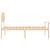 Cadru de pat senior cu tăblie, 90x200 cm, lemn masiv GartenMobel Dekor