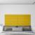 Panouri de perete 12 buc. galben 90x15 cm catifea 1,62 m² GartenMobel Dekor