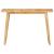 Masă de dining natural 100 x 35 x 75 cm Lemn de mango solid GartenMobel Dekor