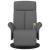 Scaun reclinabil cu masaj Gri închis 79 x 87 x 104.5 cm GartenMobel Dekor