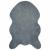 Covor din Blană Faux de Iepure Olite Antracit 80 x 120 cm GartenMobel Dekor