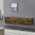 Comoda TV Evaton WO montabila pe perete efect lemn nuc [en.casa] HausGarden Leisure