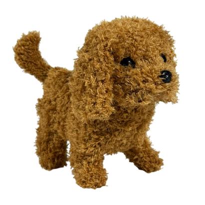 Catelus interactiv care latra, merge si da din codita, 19x16x10 cm, maro MultiMark GlobalProd