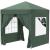 Pavilion pentru camping, cadru metalic, 4 pereti, pliabil, verde, 2x2x2.4 m GartenVIP DiyLine