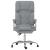 Fotoliu de birou rabatabil cu masaj, gri deschis, textil GartenMobel Dekor