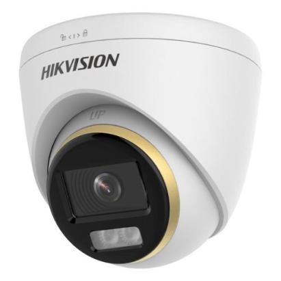 Camera supraveghere analog 5MP 3K, lentila 2.8mm, IR 40m, lumina alba 40m, PoC, ColorVu, Smart-Hybrid light, IP67 - Hikvision DS-2CE72KF3T-LE(2.8mm) SafetyGuard Surveillance