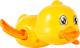 Jucarie de baie ratusca plutitoare, cheita pentru inot, 12.5x10x5.5 cm MultiMark GlobalProd