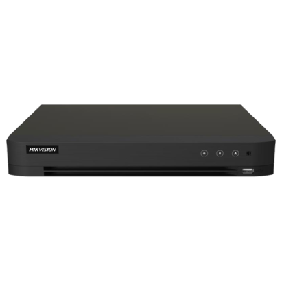 DVR Hikvision AcuSense 16 canale, 5MP, Alarma I/O, VCA, 1xSATA - iDS-7216HQHI-M1-XT(16A+4/1ALM) SafetyGuard Surveillance